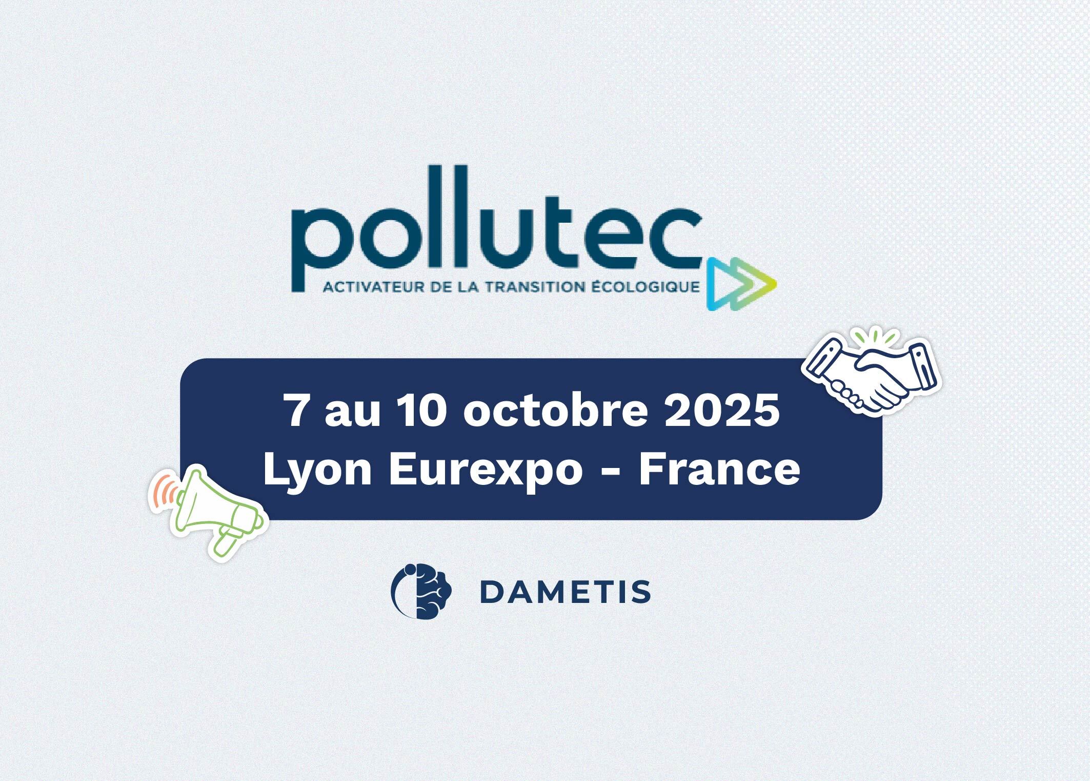 Dametis présent à Pollutec 2025 pour accélérer la décarbonation de l’industrie
