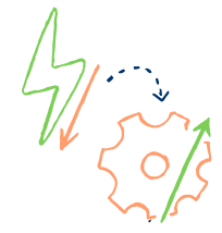 Energy efficiency icon