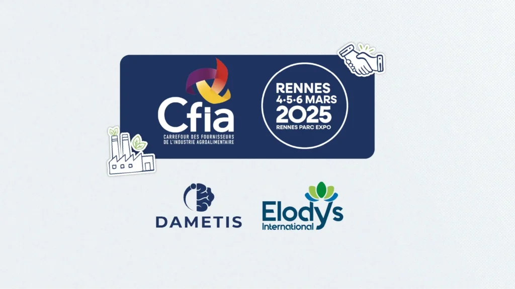 Dametis présente au CFIA de Rennes 2025