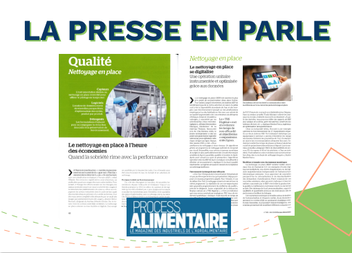 Le nettoyage en place chez Dametis dans le magazine Process Alimentaire