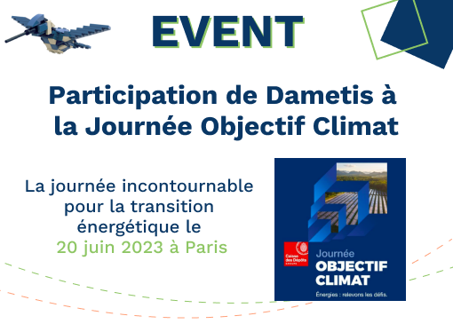Dametis sera présent à la Journée Objectif Climat