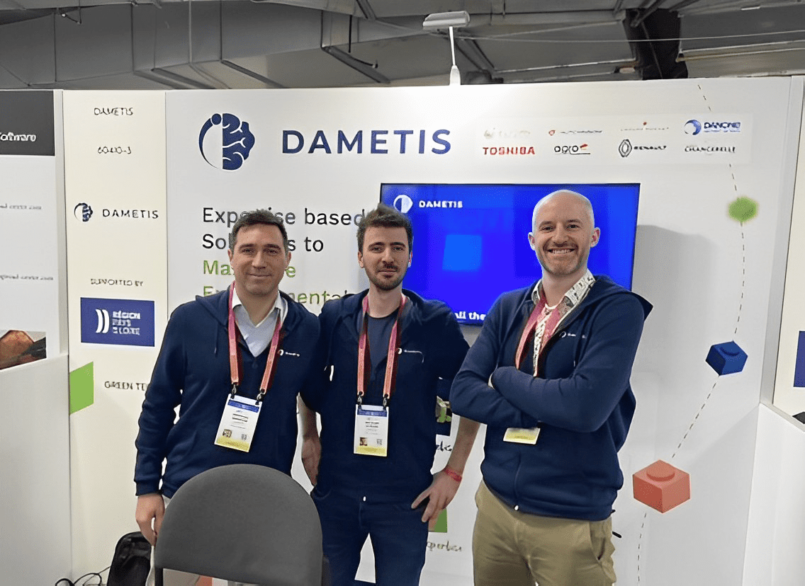 I team di Dametis al CES di Las Vegas 2023