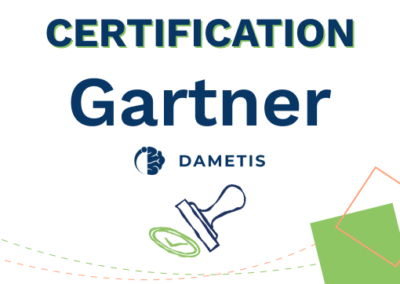 Gartner mentions Dametis: A proof of the excellence of its solutions