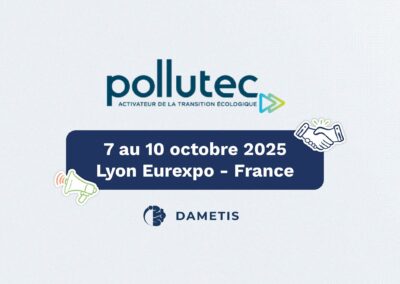 Dametis présent à Pollutec 2025 pour accélérer la décarbonation de l’industrie