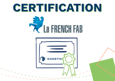 Dametis obtient le label la FRENCH FAB pour son engagement en faveur de la transition environnementale