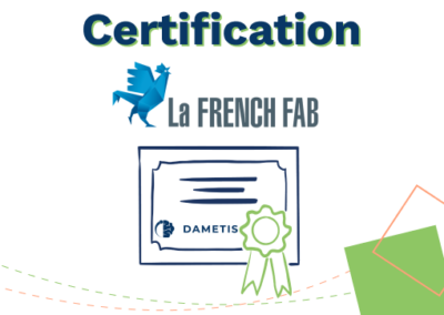 Dametis obtient le label la FRENCH FAB pour son engagement en faveur de la transition environnementale