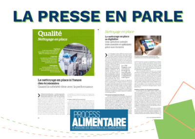 Le nettoyage en place chez Dametis dans le magazine Process Alimentaire