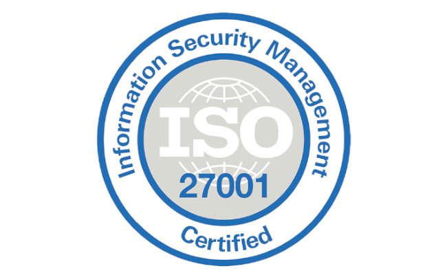 Dametis is ISO 27001 certified